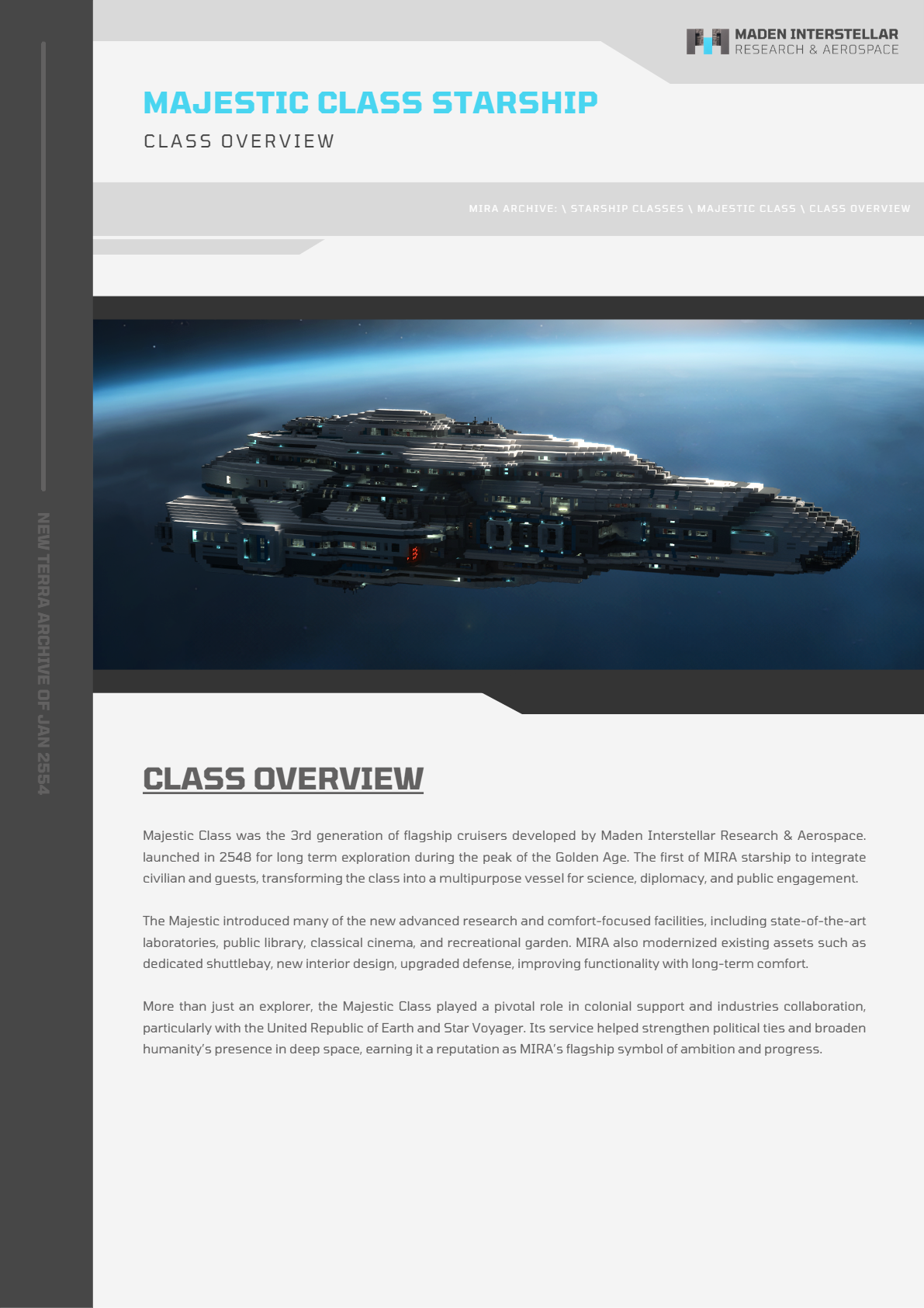 Starship - Majestic Class