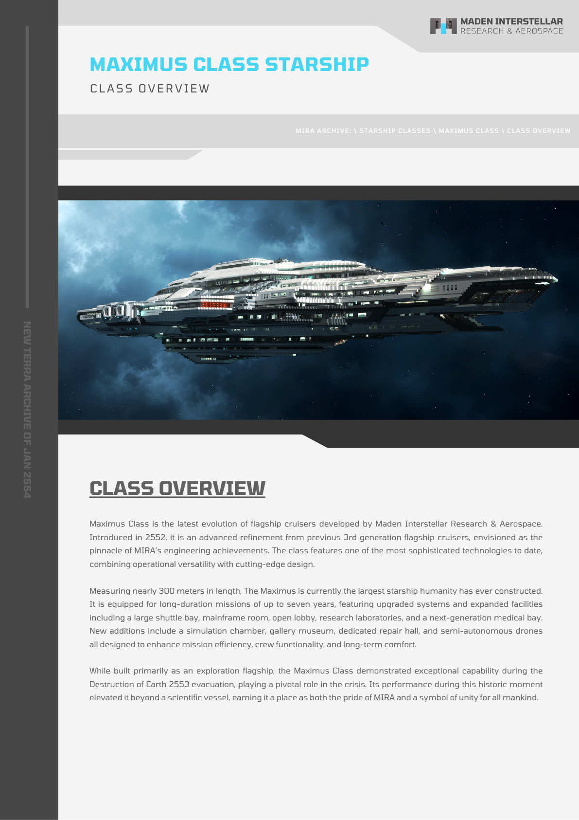 Starship - Maximus Class