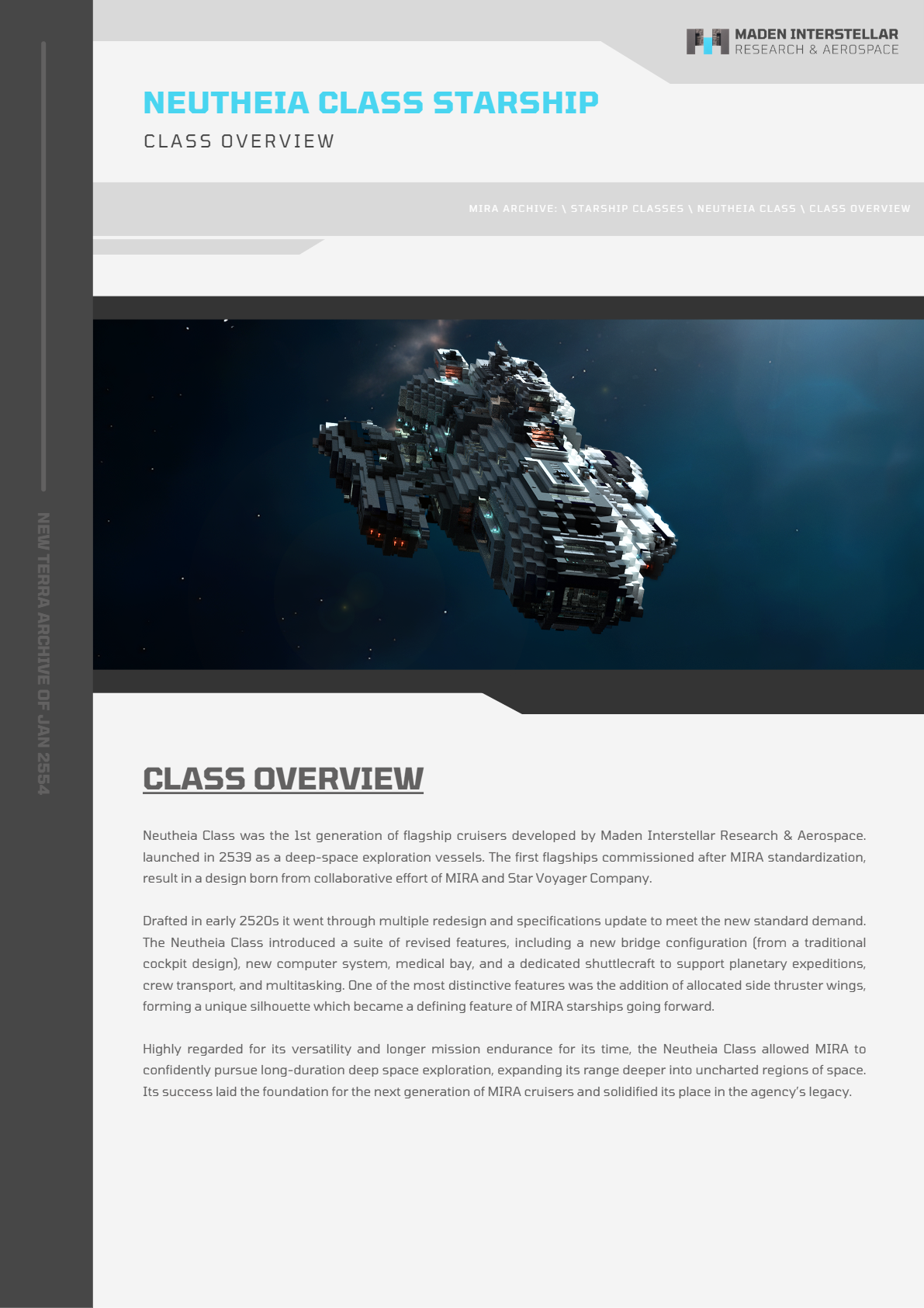 Starship - Neutheia Class